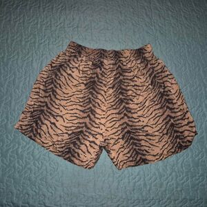 Frederick-s-of-hollywood Women's Brown and Black Shorts